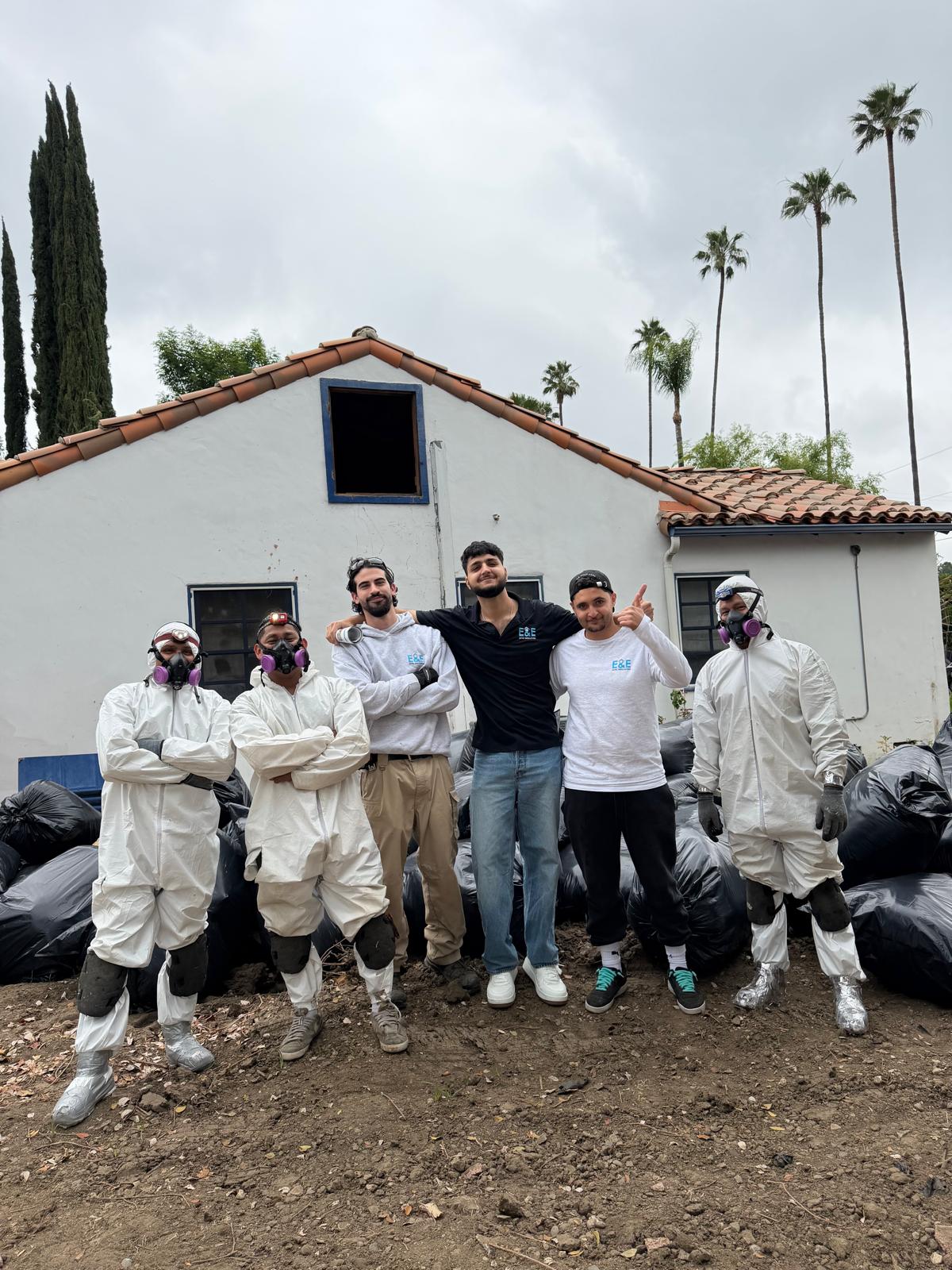 E&E Insulation team at work